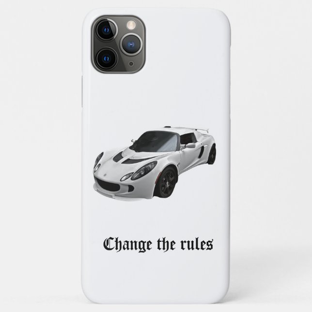 Capa Para iPhone 11 Pro Max Lotus Reque - Alterar as regras (Verso)
