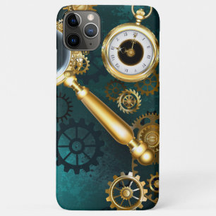 Capa Para iPhone 11 Pro Max Lupa no estilo Steampunk