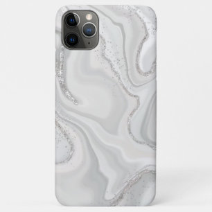Capa Para iPhone 11 Pro Max Luxury Silver Glitter