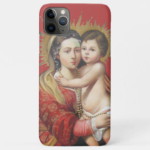 Capa Para iPhone 11 Pro Max Madonna E Criança