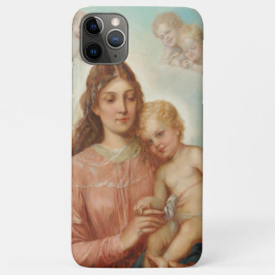 Capa Para iPhone 11 Pro Max Madonna E Criança