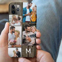 Capa Para iPhone 11 Pro Max Mão Escura Monograma - Ver 5 Foto