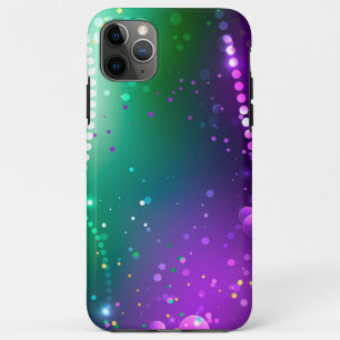 Capa Para iPhone 11 Pro Max Mardi Gras Festivo Purple Background