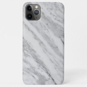 Capa Para iPhone 11 Pro Max Mármore Branco Elegante
