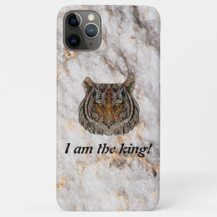 Capa Para iPhone 11 Pro Max Mármore do Leão Legal