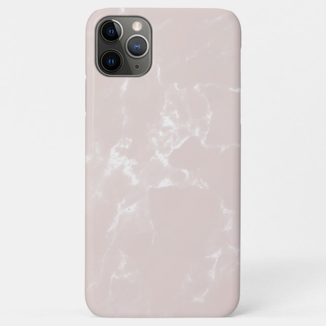 Capa Para iPhone 11 Pro Max Mármore Rosa (Verso)