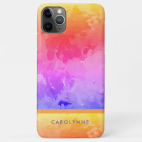 Monograma do padrão Abstrato de cor do arco-íris b