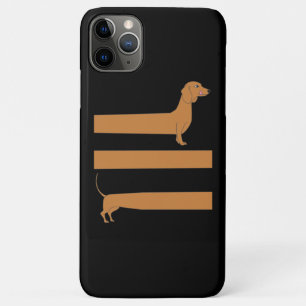 Capa Para iPhone 11 Pro Max Muito longo Dachshund engraçado