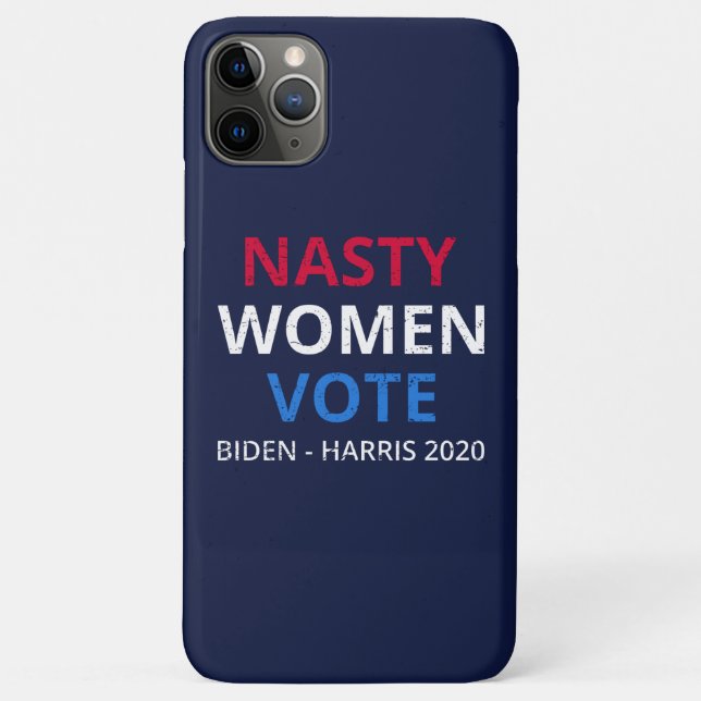 Capa Para iPhone 11 Pro Max Mulheres nojentas Votam I (Verso)