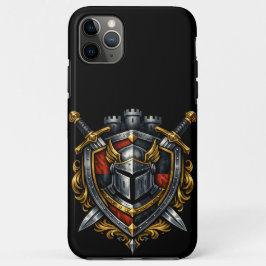 Capa Para iPhone 11 Pro Max Mythic Realms Knightly Crest