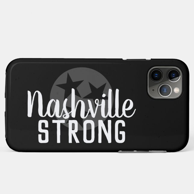 CAPA PARA iPhone 11 PRO MAX NASHVILLE TENNESSEE FORTE | (Verso (horizontal))
