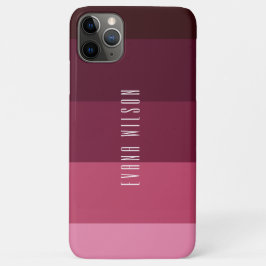 Capa Para iPhone 11 Pro Max Nome Personalizar Colorido do Bloqueio Colorido e 
