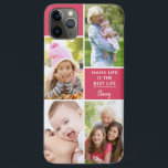 Capa Para iPhone 11 Pro Max O personalizado Nana Life é o melhor rosa<br><div class="desc">capas de iphone personalizada para nana - adicione seu nome e 4 de suas fotos favoritas. O modelo de foto está configurado para que você adicione suas fotos trabalhando no sentido horário a partir da parte superior direita. A citação de Nana diz "A Vida da Nana é a Melhor Vida"...</div>
