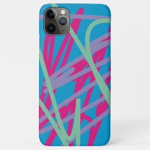 Capa Para iPhone 11 Pro Max oitenta e oitenta anos vintage splash medley mais