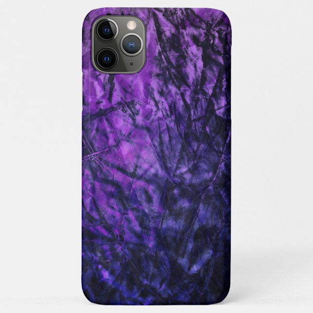 Capa Para iPhone 11 Pro Max Padrão Abstrato Glam Purple (Verso)