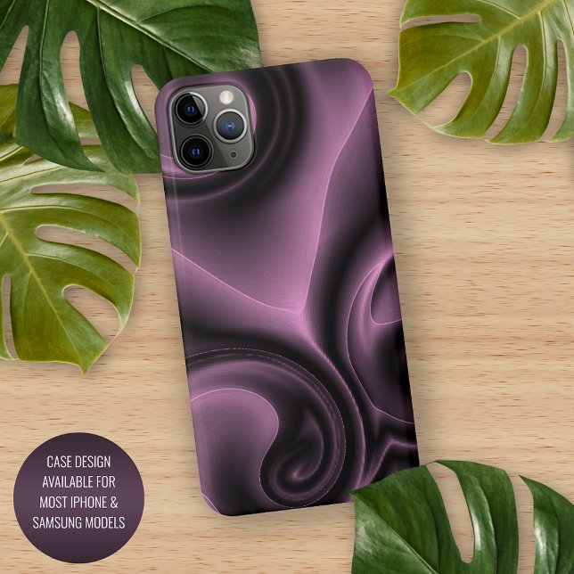 Capa Para iPhone 11 Pro Max Padrão de Arte Psicodélico Elegante (Criador carregado)
