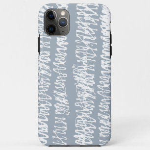 Capa Para iPhone 11 Pro Max Padrão de Rabisco Moderno