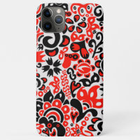 padrão floral abstrato de arte folclórica étnica u