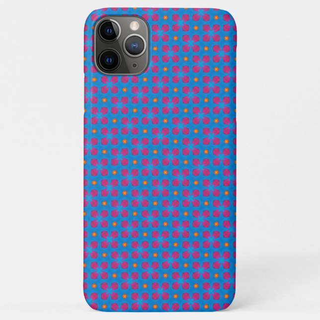 Capa Para iPhone 11 Pro Max Padrão Geométrico (Verso)