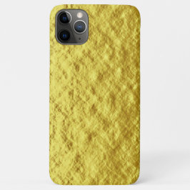 Capa Para iPhone 11 Pro Max Padrão tendencial da folha de ouro de textura gros
