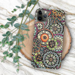 Capa Para iPhone 11 Pro Max Padrões de Arte dos Círculos Florais Fúngicos da a<br><div class="desc">Padrão de círculos de cor azul-lacrimal, laranja vermelho-coral, turquesa aqua, verde limão, pastel e cor-de-rosa-quente. Belo, moderno e legal cobrir para o motif motif motif motif motif motif motif motif, experiente e amante da arte, que quer proteger seu telefone de poeira e sujeira, visto e lágrimas. Este design está disponível...</div>