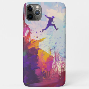 Capa Para iPhone 11 Pro Max Parkour Urban Free Runling Freestyling Arte Modern