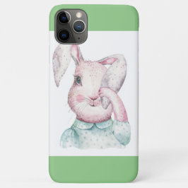 Capa Para iPhone 11 Pro Max Páscoa Bunnie