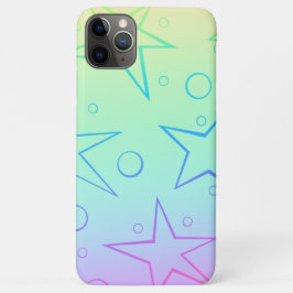 Capa Para iPhone 11 Pro Max Pastel Stars Design