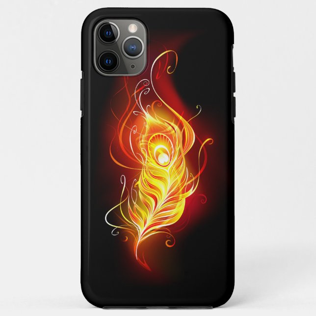 Capa Para iPhone 11 Pro Max Patilha de Fogo (Verso)
