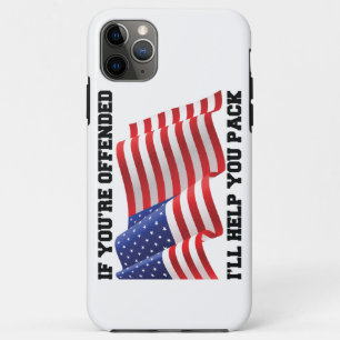 Capa Para iPhone 11 Pro Max Patriota Americano