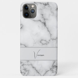 Capa Para iPhone 11 Pro Max Personalização do padrão Marble