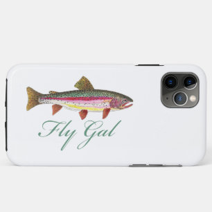 Capa Para iPhone 11 Pro Max Pesca com Mosca de Truta