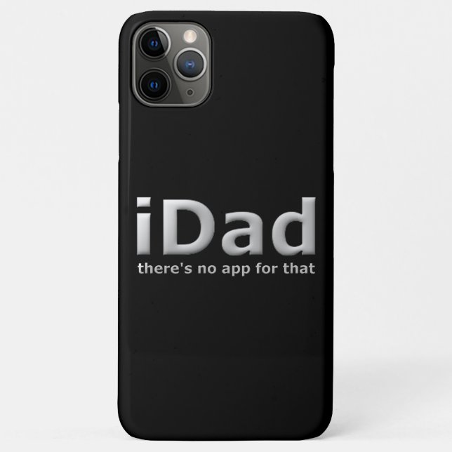 Capa Para iPhone 11 Pro Max Piada De Aplicativo Telefônico De Pai Engraçado A  (Verso)