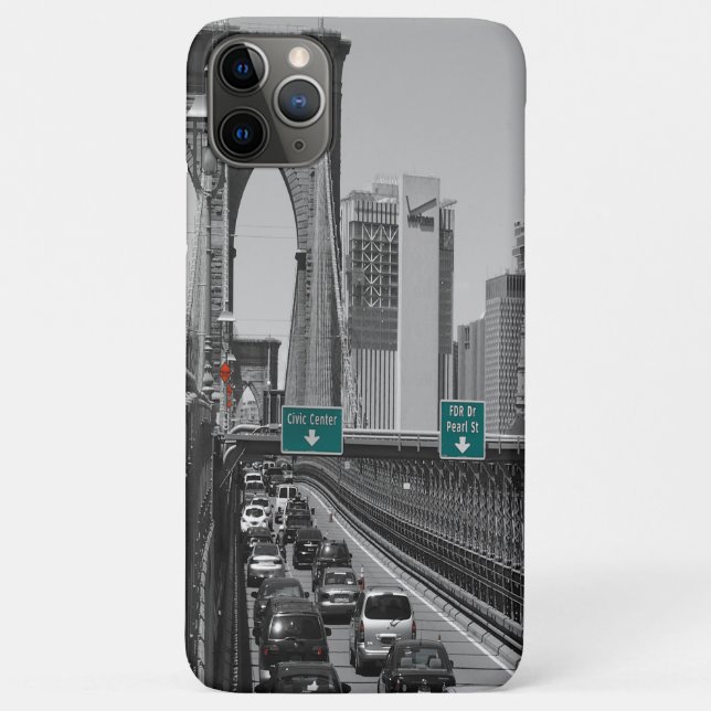 Capa Para iPhone 11 Pro Max Ponte Brooklyn (Verso)