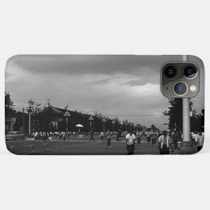 Capa Para iPhone 11 Pro Max Praça Tiananmen Vintage China Pekin Street