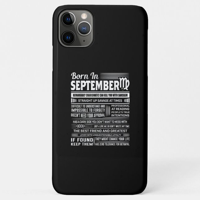 Capa Para iPhone 11 Pro Max presente de aniversário engraçado do nascer de set (Verso)