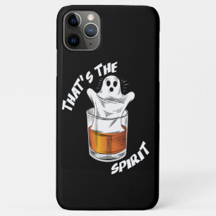 Capa Para iPhone 11 Pro Max Que Espírito - Espírito Dia de as Bruxas engraçado