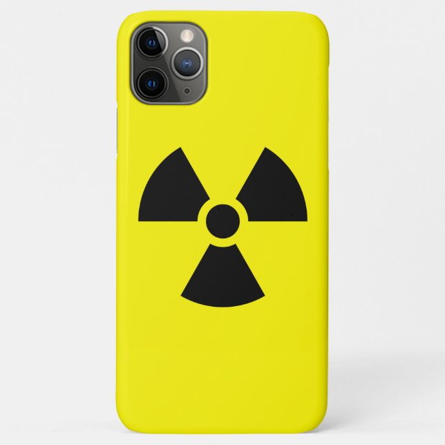 Capa Para iPhone 11 Pro Max Radioativo (Verso)