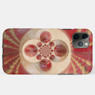 Capa Para iPhone 11 Pro Max Red Cricket Balls Abstrato