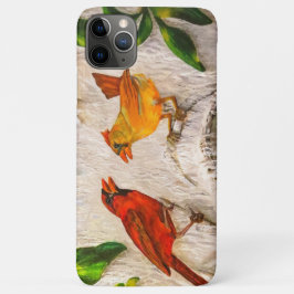Capa Para iPhone 11 Pro Max Redbird Cantando de amor