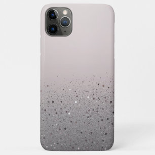 Capa Para iPhone 11 Pro Max Rosa Corado Brilhante Faísca Lantejoulas