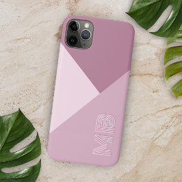 Capa Para iPhone 11 Pro Max Rosa Poeira Bege Rosa Personalizado Colorido