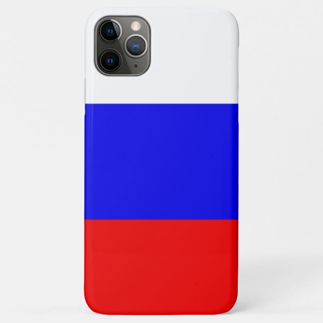 Capa Para iPhone 11 Pro Max Rússia (Verso)