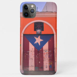 Capa Para iPhone 11 Pro Max San Juan, PR - Arte de Rua da Bandeira de Porto Ri