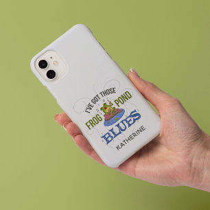 Capa Para iPhone 11 Pro Max Sapo Pond Blues