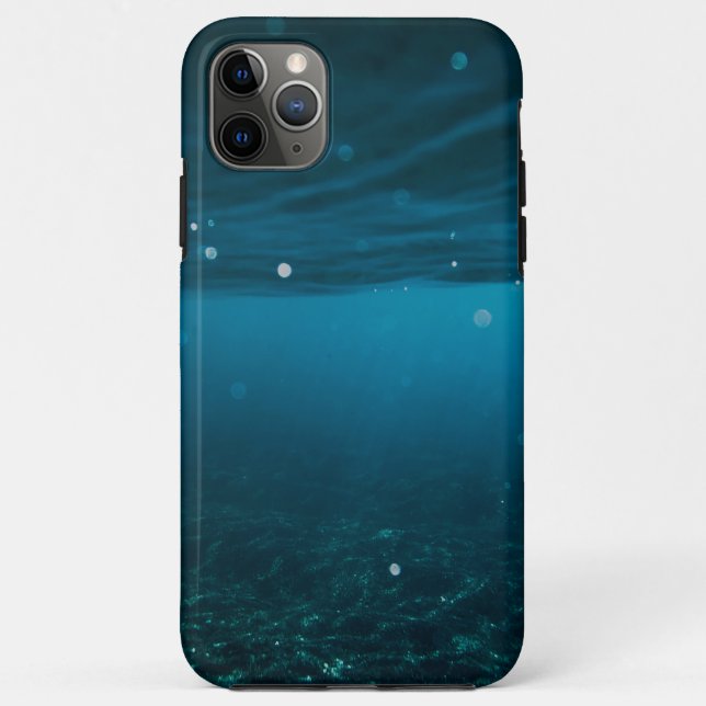 Capa Para iPhone 11 Pro Max  Seascape with Beach, Great Wave & Mount Sea Case (Verso)