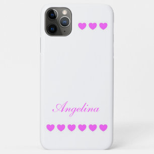 Capa Para iPhone 11 Pro Max Seu Nome Modelo Personalizado - Bonito