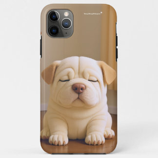 Capa Para iPhone 11 Pro Max Shar Pei Puppy - Soft Serenity by WangWang