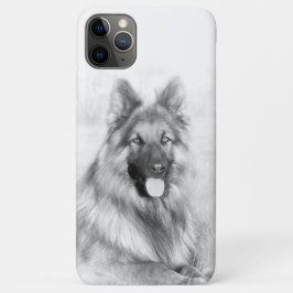 Capa Para iPhone 11 Pro Max Shephard Dog alemão