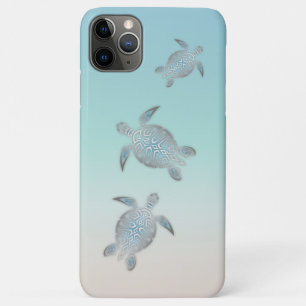 Capa Para iPhone 11 Pro Max Silver Turtles Beach Style Coaster Maritime